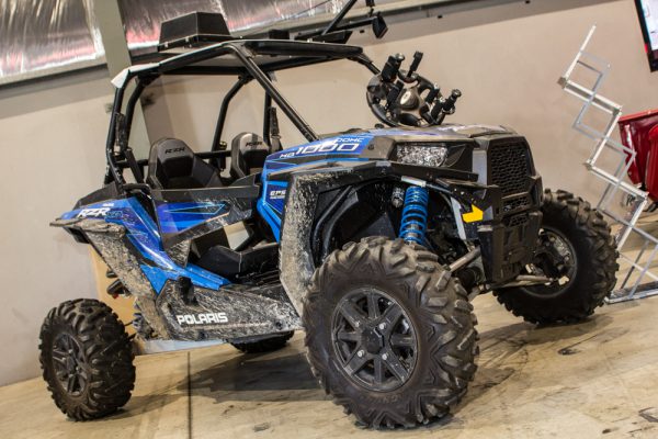 A photo of a Polaris quad bike with accessible features in the ATSA Sydney Expo 2019 image gallery